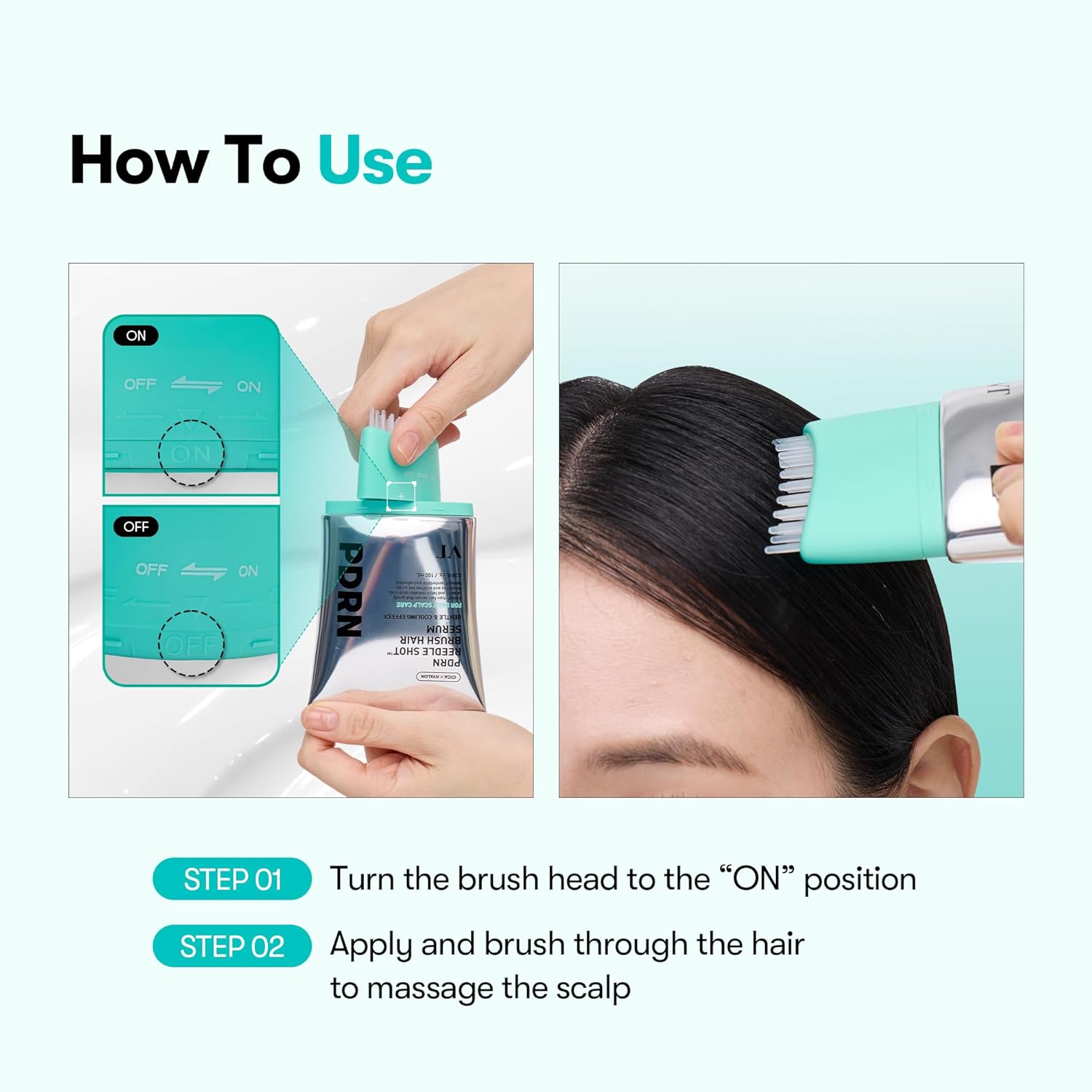 PDRN Scalp Revival Brush Serum - ingredients