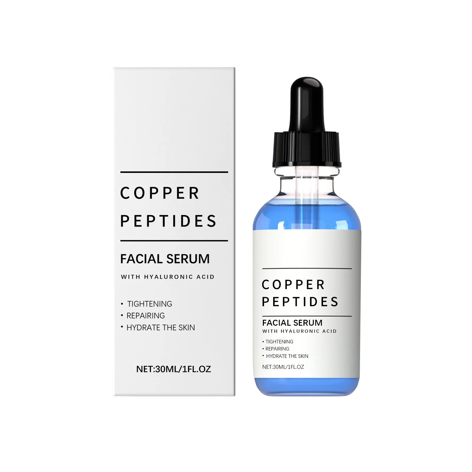 ghk cu purge GHK-Cu Copper Peptide Serum + Hyaluronic Acid Red Clover Extract bpc 157 peptide benefits Size:5 Grams